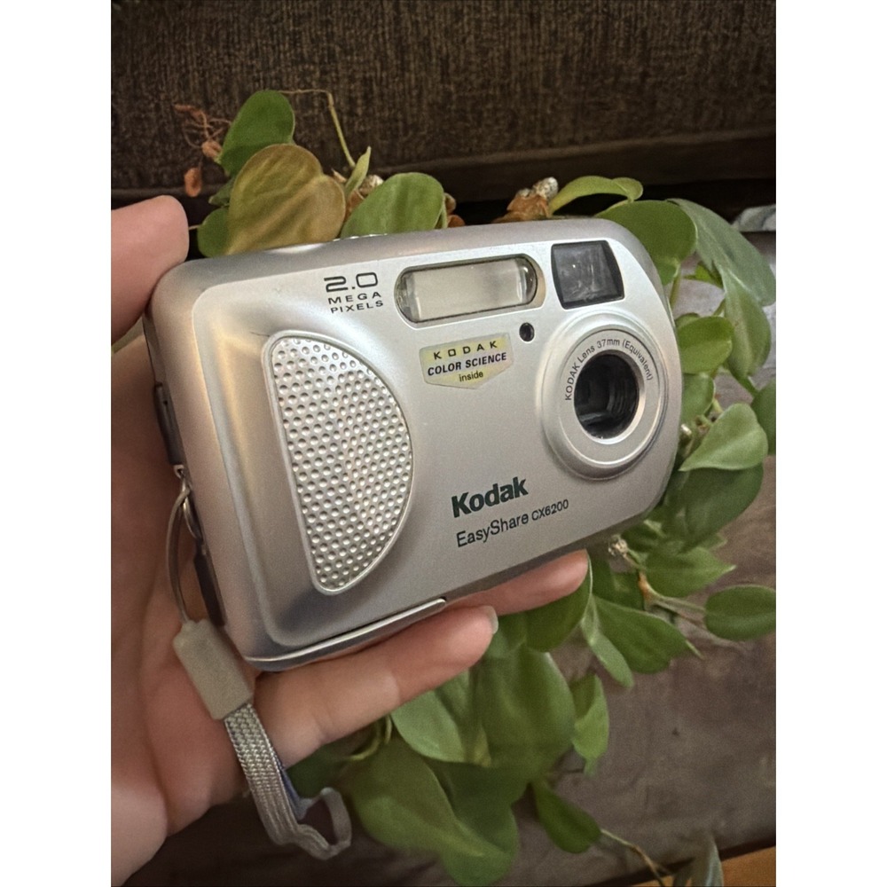 Kodak Digital Camera EasyShare CX6200 2.0MP Silver Tested